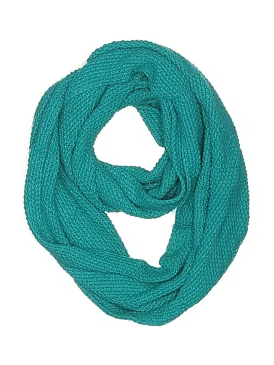 Pre-owned Assorted Brands Scarf In Teal