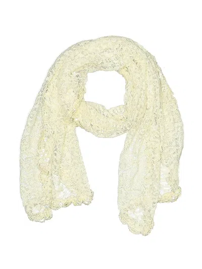 Pre-owned Assorted Brands Scarf In White