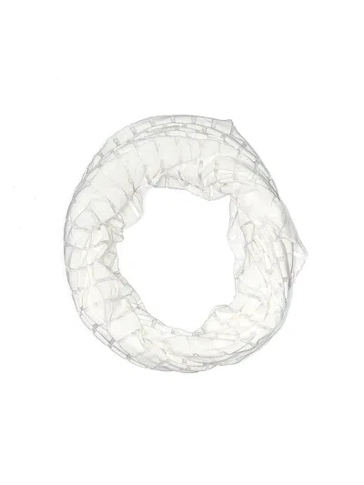 Pre-owned Assorted Brands Scarf In White