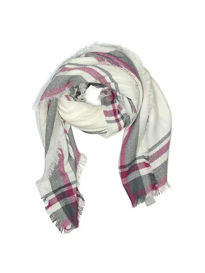 Pre-owned Assorted Brands Scarf In White