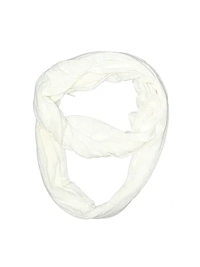 Pre-owned Assorted Brands Scarf In White