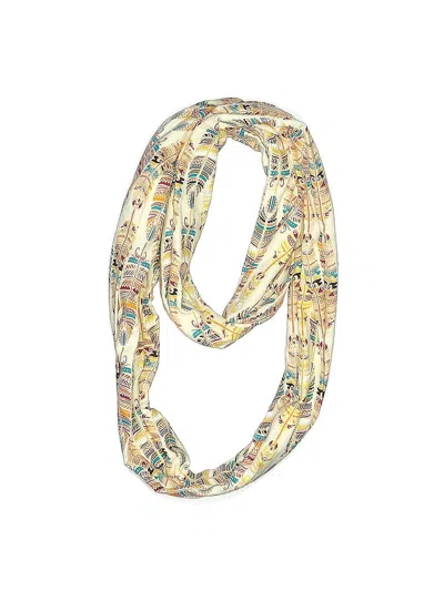 Pre-owned Assorted Brands Scarf In White