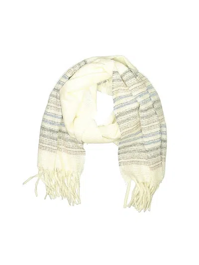Pre-owned Assorted Brands Scarf In White