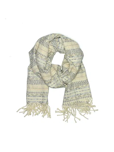 Pre-owned Assorted Brands Scarf In White