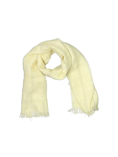 Pre-owned Assorted Brands Scarf In White