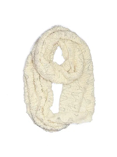 Pre-owned Assorted Brands Scarf In White
