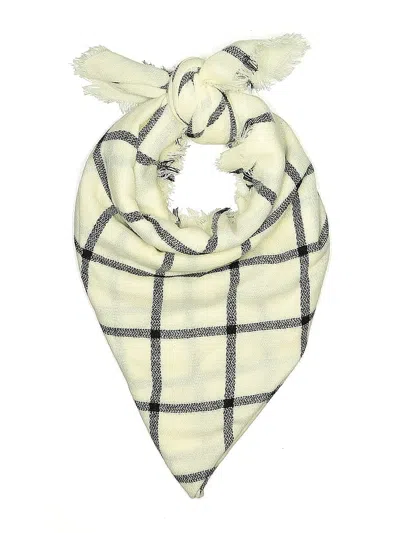 Pre-owned Assorted Brands Scarf In White