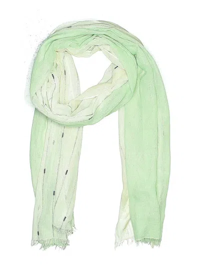 Pre-owned Assorted Brands Scarf In White