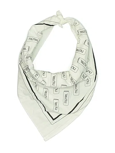 Pre-owned Assorted Brands Scarf In White