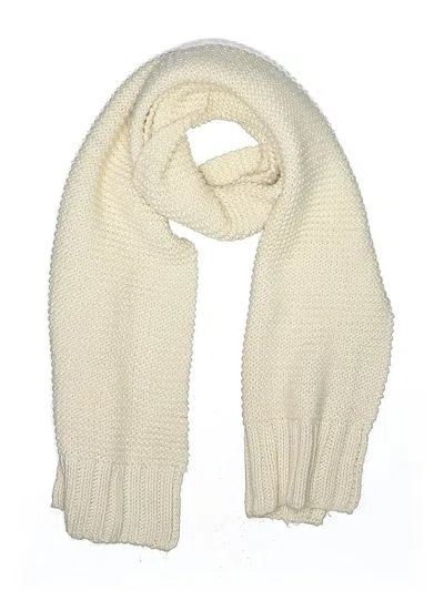 Pre-owned Assorted Brands Scarf In White