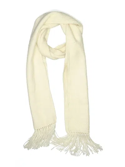 Pre-owned Assorted Brands Scarf In White