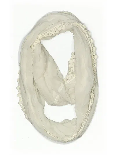 Pre-owned Assorted Brands Scarf In White