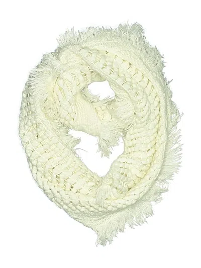 Pre-owned Assorted Brands Scarf In White