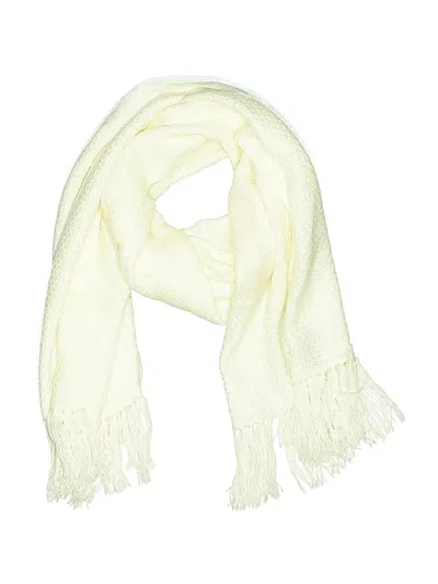 Pre-owned Assorted Brands Scarf In White
