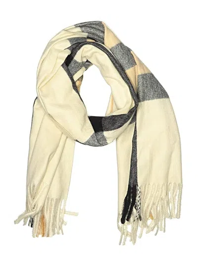 Pre-owned Assorted Brands Scarf In White