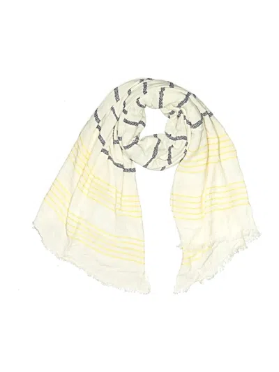 Pre-owned Assorted Brands Scarf In White