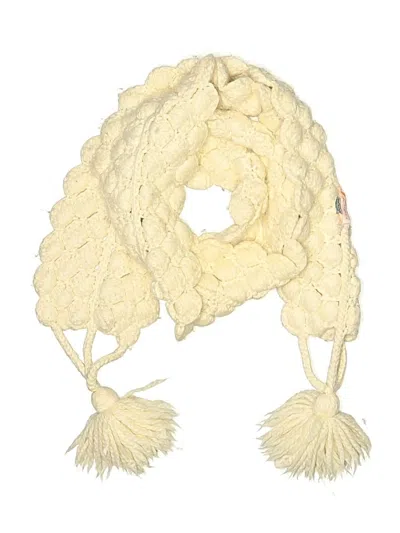 Pre-owned Assorted Brands Scarf In White