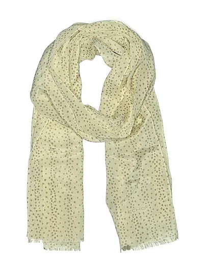 Pre-owned Assorted Brands Scarf In White