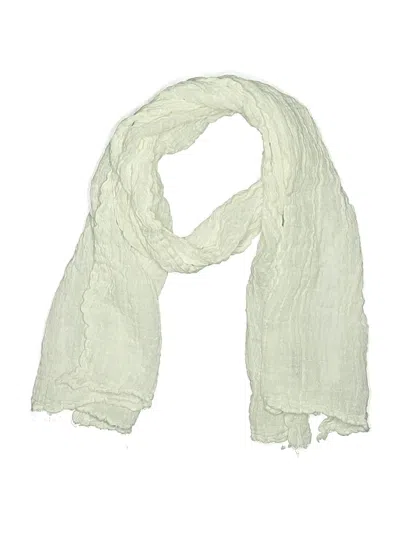 Pre-owned Assorted Brands Scarf In White