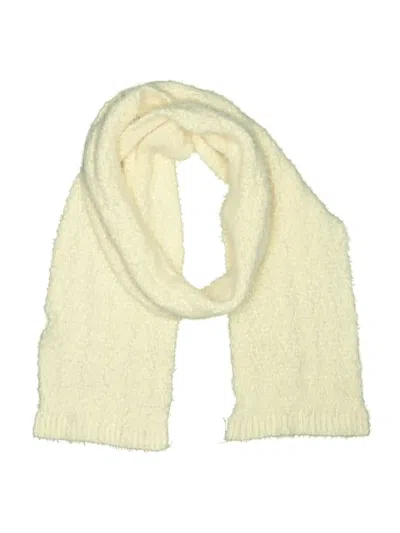 Pre-owned Assorted Brands Scarf In White