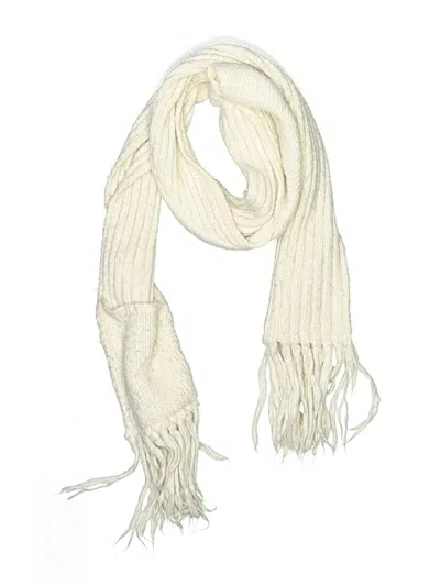 Pre-owned Assorted Brands Scarf In White