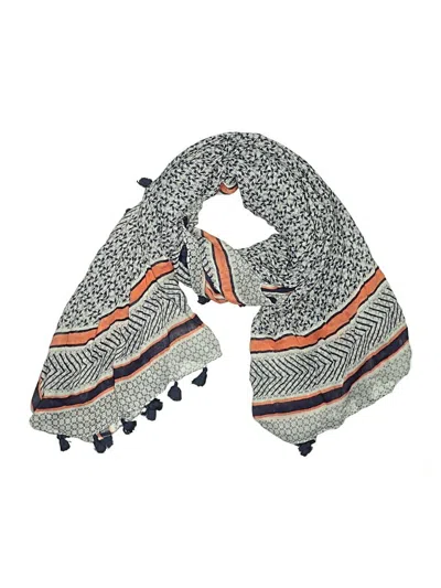 Pre-owned Assorted Brands Scarf In White