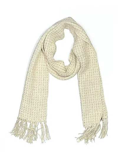 Pre-owned Assorted Brands Scarf In White
