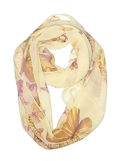 Pre-owned Assorted Brands Scarf In White