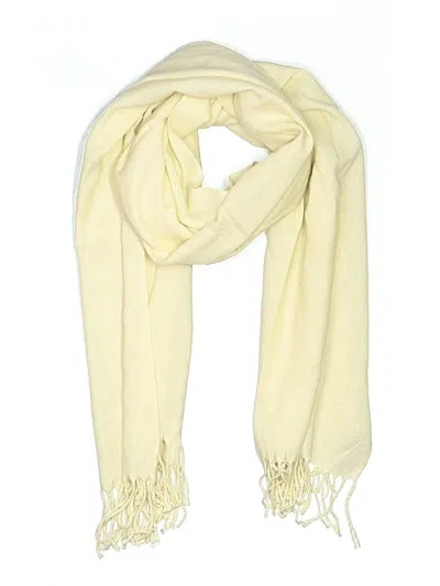 Pre-owned Assorted Brands Scarf In White