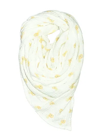 Pre-owned Assorted Brands Scarf In White