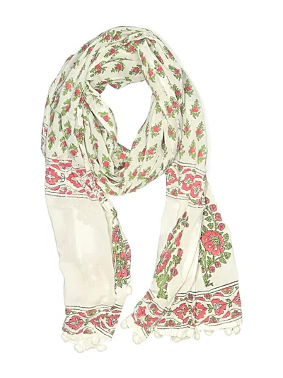 Pre-owned Assorted Brands Scarf In White
