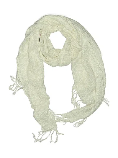 Pre-owned Assorted Brands Scarf In White