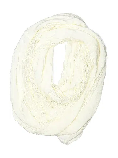Pre-owned Assorted Brands Scarf In White