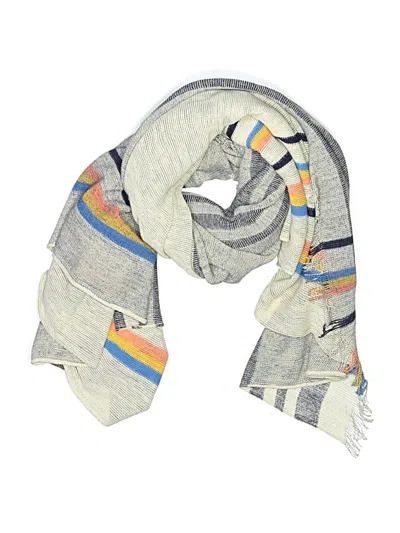 Pre-owned Assorted Brands Scarf In White