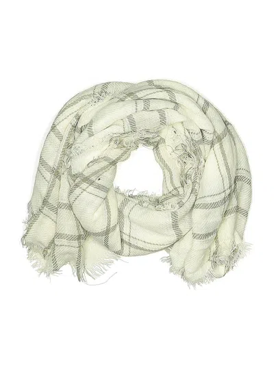 Pre-owned Assorted Brands Scarf In White