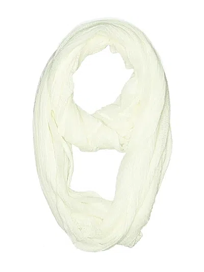Pre-owned Assorted Brands Scarf In White