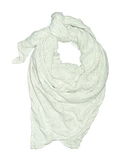 Pre-owned Assorted Brands Scarf In White