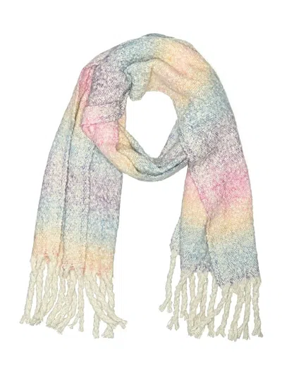 Pre-owned Assorted Brands Scarf In White