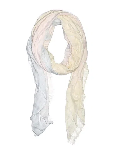 Pre-owned Assorted Brands Scarf In White