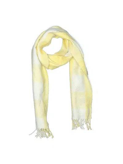 Pre-owned Assorted Brands Scarf In Yellow