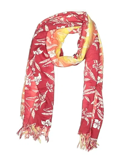 Pre-owned Assorted Brands Scarf In Yellow