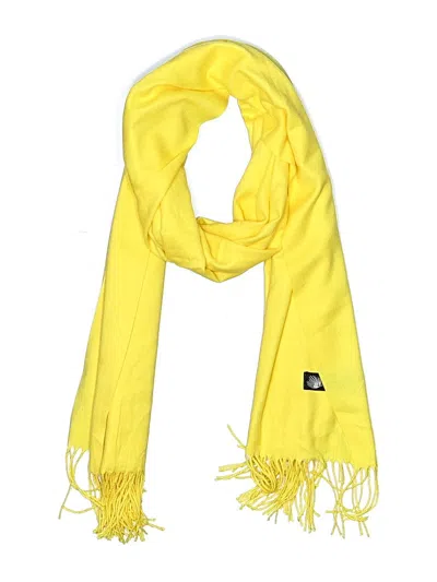 Pre-owned Assorted Brands Scarf In Yellow
