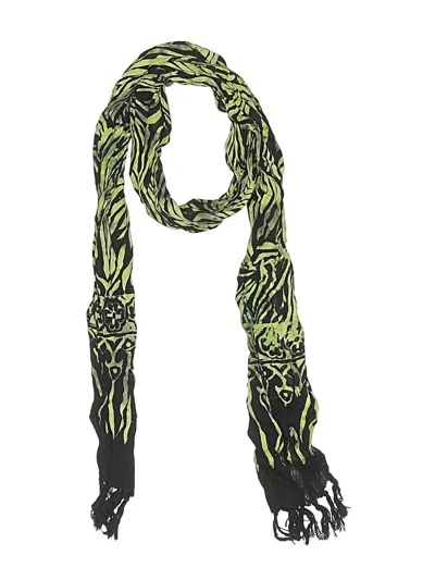 Pre-owned Assorted Brands Scarf In Yellow