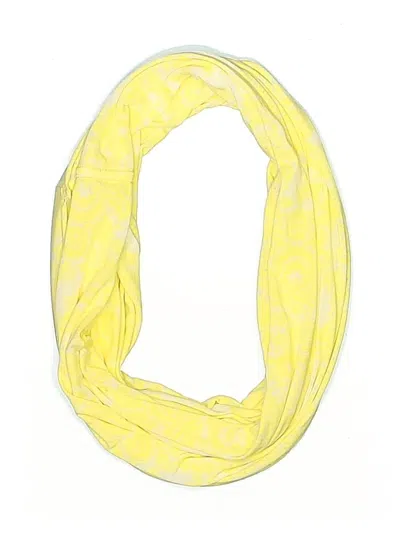 Pre-owned Assorted Brands Scarf In Yellow