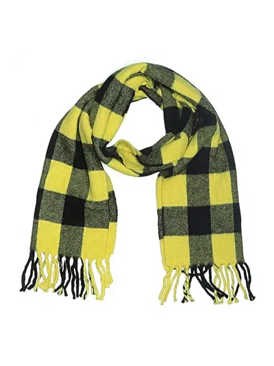 Pre-owned Assorted Brands Scarf In Yellow