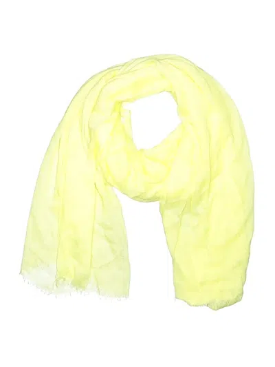 Pre-owned Assorted Brands Scarf In Yellow
