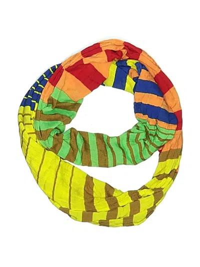 Pre-owned Assorted Brands Scarf In Yellow