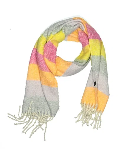 Pre-owned Assorted Brands Scarf In Yellow