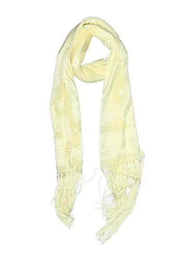 Pre-owned Assorted Brands Scarf In Yellow