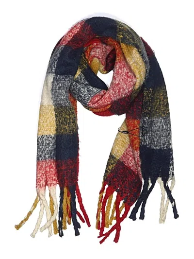 Pre-owned Assorted Brands Scarf In Yellow